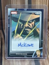 2026 Topps Chrome Marvel Mike McKone Wolverine Auto AA-MM Artist Autograph 04/10 picture