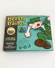 Vtg Beetle Bailey Daily & Sunday Strips 1966  Mort Walker Collectible w/ Jacket picture