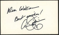 Ann Jillian signed autograph 3x5 card Actress Cassie on It's a Living R318 picture