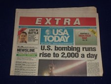 1991 JAN 19-20 USA TODAY NEWSPAPER 