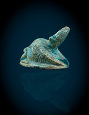 Rare Ancient Egyptian Frog Goddess Heqet Statue Fertility Birth Pharaoni Amulet picture