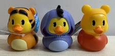 Disney Duckalooz Rubber Duck Winnie the Pooh  Tigger  & Eeyore picture
