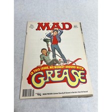 Vintage MAD Magazine No 205 March 1979 Grease Satire Jack Rickard Cover Humor picture