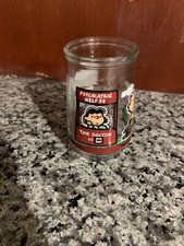Welch's Peanuts Jelly Jar/Glass, #1 in Series, Empty, Charlie Brown and Lucy picture
