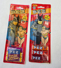 Batman PEZ Candy Dispensers on Card, 2 Pack - Superheroes picture