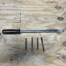 VTG Stanley Yankee 68-131 (131A) Ratchet Drill/Screwdriver USA with bits  picture