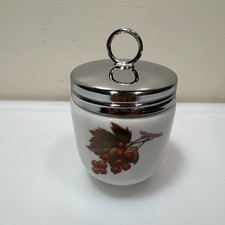 Vintage 1961-1983 Royal Worcester Evesham Porcelain Egg Coddler picture