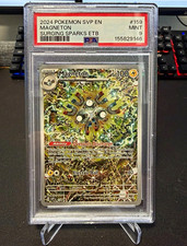 Magneton 159 Promo PSA 9 Pokemon TCG Surging Sparks Pokemon Center picture