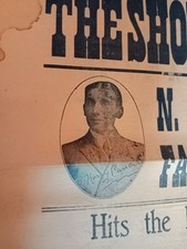 1920s Harry Cancie’s Famous Tent Shows  Circus & Carnival Broadside Advertising picture