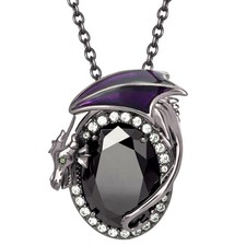 Disney X RockLove 'Sleeping Beauty' Maleficent Large LE Necklace - ARTIST PROOF picture
