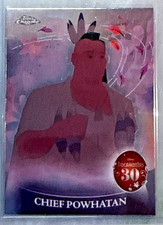 Chief Powhatan 2025 Topps Chrome Disney 30th Anniversary Pocahontas Insert PH-4 picture