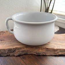 Vintage J&G Meakin Ironstone Chamber Pot White Hanley England No Lid picture