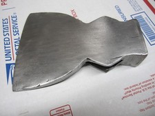 Vintage Large Heavy Duty Broad Head Hatchet Head For Restoration picture