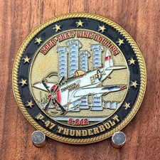 Evansville Airport Safety Department P‑47 Thunderbolt Challenge Coin  M#16 picture