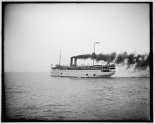 Photo:Cleveland Ohio Eastland Steamship 1900s Ship on Lake Erie picture