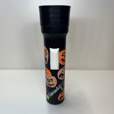 Vintage 1980s Eveready Halloween Flashlight Pumpkin Jack O Lantern WORKING USA picture