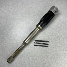 GOODELL-PRATT No. 188A AUTOMATIC PUSH DRILL W/3 BITS - U.S.A. - picture