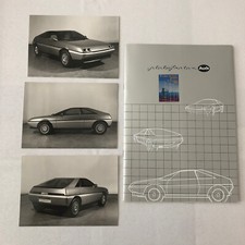 1981 Audi Quartz Pininfarina Concept Car Press Kit Brochure Photos Audi Coupe picture