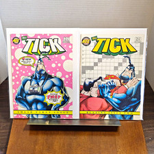 The Tick #1 (5th printing) & #2 (6th printing) New England Comics Ben Edlund picture