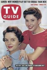 JANE WYATT & Elinor Donahue - 1960 TV Show - Magazine Cover - 5 x 7 inch Photo picture