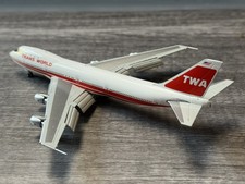 HX Models 1:400 TWA Flaps down. N93107 Boeing 747-100 [FD VER] Model Aircraft picture