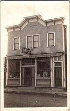 Antique Postcard RPPC Drug Store Runestone Pharmacy  Druggist Minnesota JX2 picture