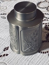 Exquisite Royal Selangor Pewter Tea Caddy  