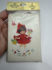 Vintage Ambassador Invitations “Come To My Birthday Party” 8 Pack Unopened  picture