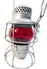 Armspear Kero PRR Train Lantern Lamp Kerosene Pennsylvania RR  1925 Red  (NB) picture