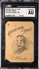 1893 Woolson Spice Abraham Lincoln CGC Authentic *Incredible 19th Century Card* picture