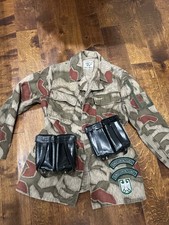 BGS West German Sumpftarn Jacket Size Small with Patch Rifle Pouch Bundle picture