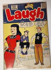 Laugh 93 (1958) Archie Jughead Vintage - Presents Well - Reader picture