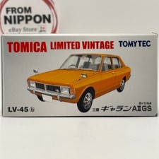 Tomica Limited Vintage TLV-45b Mitsubishi Galant A2GS Orange Diecast Car picture