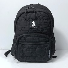 Disney Parks Mickey Mouse Quilted Mini Backpack Black Walt Disney World picture
