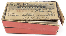Antique 1920s Pharmacy Advertising HF Melzian Druggist Burlington IA New Arrival picture