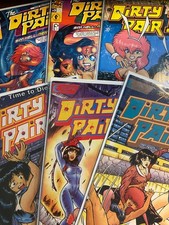 DIRTY PAIR LOT OF 6 ECLIPSE DARK HORSE COMICS ADAM WARREN picture