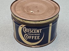 Vintage Crescent 1lb. Coffee Can picture