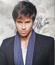 Original Signed Photo of Enrique Iglesias 10x8 + COA picture