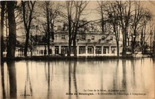 Old postcard Paris Bois de bOulogne Etabl. De l'Ermitage INUNDATIONS 1910 (606001) picture