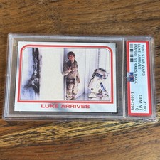 Luke Skywalker Arrives 1980 Topps Star Wars Empire Strikes Back #100 PSA 10 picture