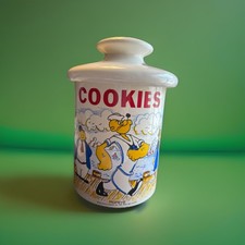 🔥🔥Vintage McCoy 1960’s “Popeye The Sailor Man” Cookie Jar w/lid VGC picture