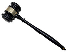 1954 Masonic Worshipful Master Gavel LuLu Temple Commander Legion of Honor 1965 picture
