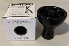 NEW Vortex Hookah Bowl Charcoal Ceramic Head Durable Accessory for Hookahs BLACK picture