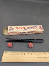 Devil Wand 1945 Trick Royal Magic Shop Pocket w/Box Vtg (no instructions) picture