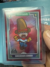 2025 Veefriends Topps Chrome Considerate Cowboy Red Refractor /5 Minty Fresh Bby picture