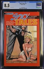 Spicy Tales #11 1989 Eternity CGC 8.5 Bruce Timm cover picture