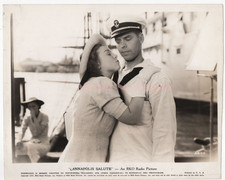 Vintage Photo 1937 Arthur Lake in Annapolis Salute picture