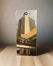 Hyatt Regency Hotel Vancouver Canada Travel Brochure Amenities Vintage 1976 picture