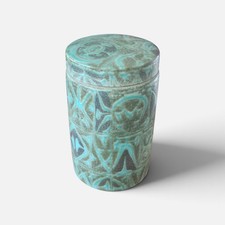 Royal Copenhagen Baca Green Canister by Nils Thorsson. 712 of 3404 series picture