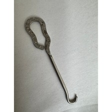 Vintage C.H. Baker Shoe Button Hook Los Angeles Portland Advertising Tool picture